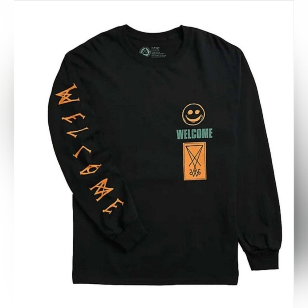 Welcome Tonight I'm Yours Long Sleeve T-Shirt - Black